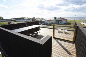 Holiday house in Morbylanga with a fantastic sea view from the roof terrace